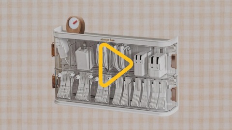 Двоярусний настінний органайзер для зберігання